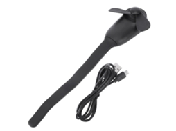 Ventilador Portátil Multifuncional Preto para Verão