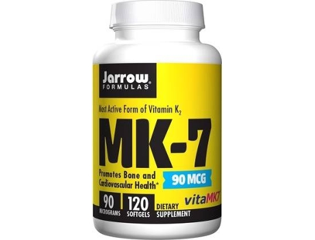 Suplemento Alimentar JARROW FORMULAS Vitamina K- (120 pérolas)