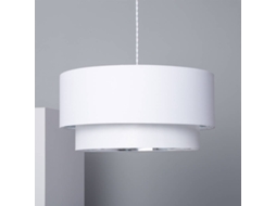 Candeeiro Suspenso Lino Reflect Duo Branco
