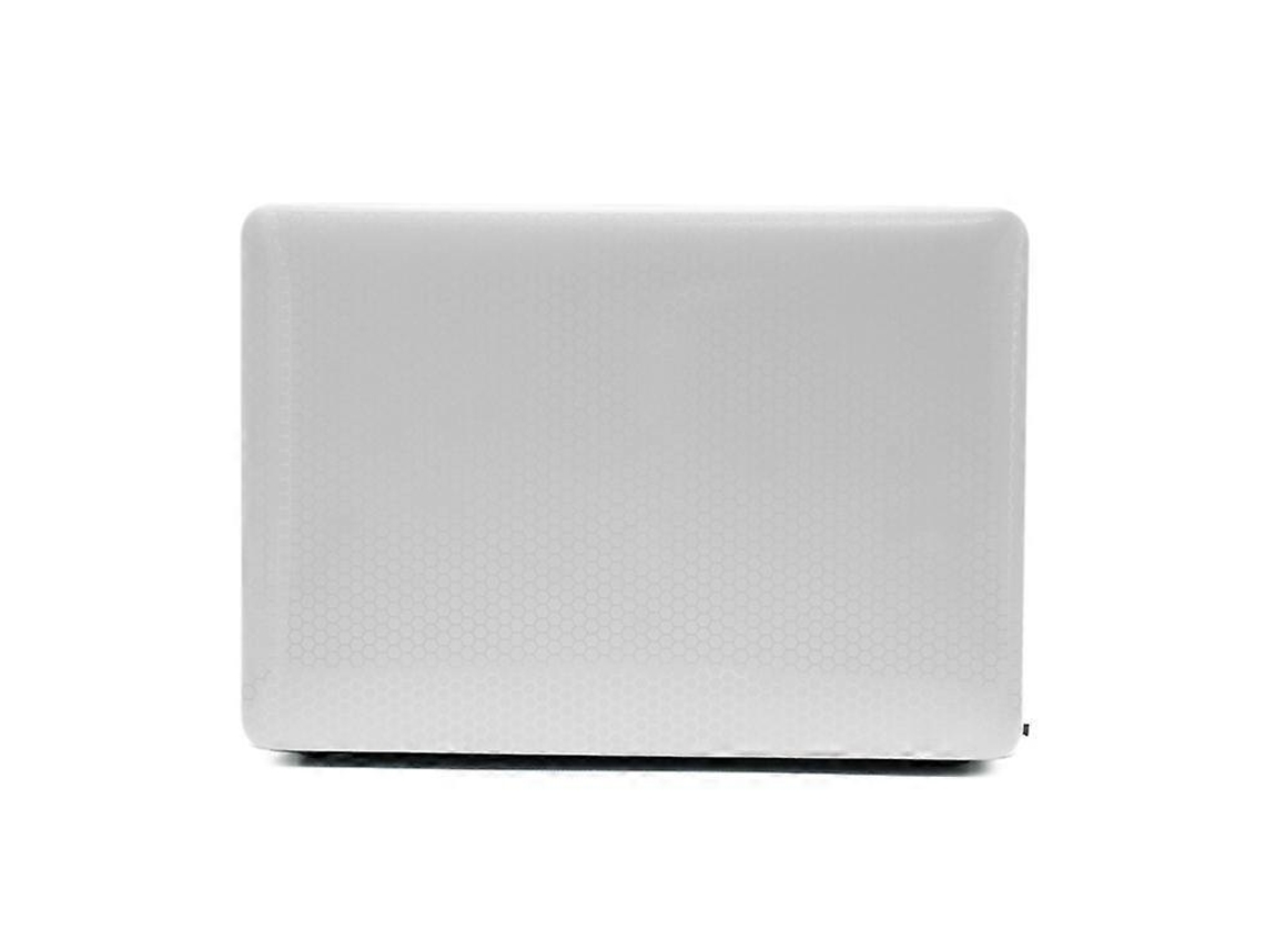 Lurelia Capa Protetora De Plástico Tipo Colmeia Para Macbook Air 13,3 Polegadas A1932/a2179/a2337 (transparente)