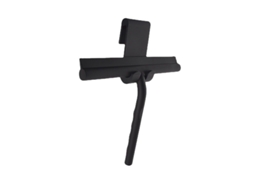 Rodo De Silicone Para Chuveiro Com Núcleo De Aço Inoxidável Preto