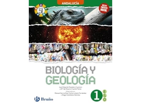 Livro Biologia Y Geologia 1ºeso 5 Etapas Andalucia 24 Da Editorial Bruño De Juan Eduardo Panadero Cuartero E María Rosario Fuente Flórez (espanhol)