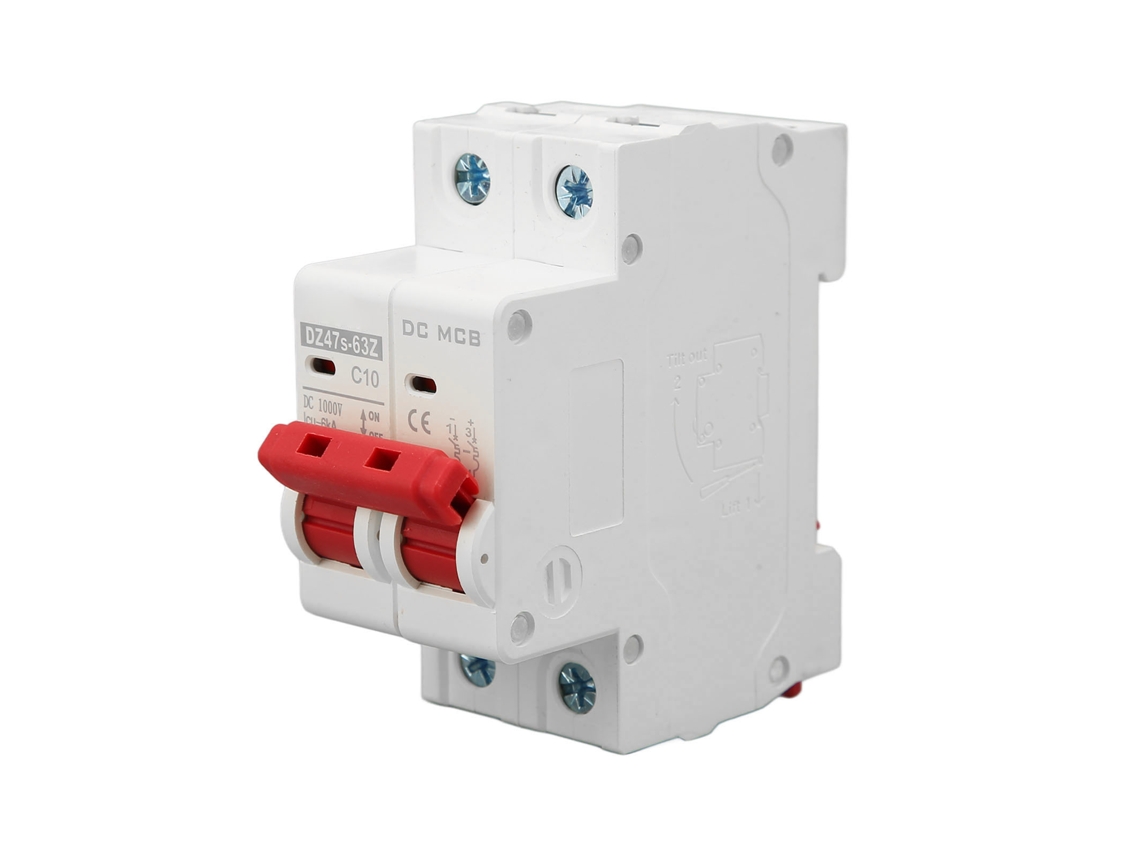 Laxiscreed Disjuntor 2p Miniature Para Sistemas Solares Até 6000a De Capacidade