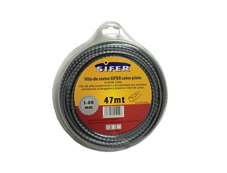 Roça Cortadora Sifer Platin Trim Rosca 3,00 Mm X 47 Mt