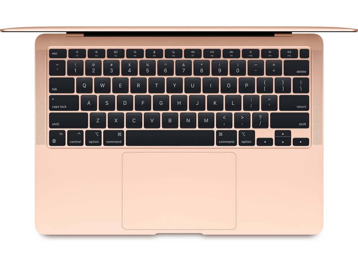 Macbook Air APPLE Dourado - MGND3Y/A (13.3'' - Apple M1 - RAM: 8 GB - 256 GB SSD - GPU 7-Core)