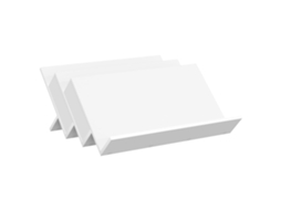 Conjunto 1 Estante De Revistas Vidaxl Branco Derivados De Madeira (65 X 53 X 28,5 Cm)