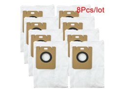 8 pçs sacos de pó para dreame bot l10 plus robô aspirador peças reposição saco lixo acessórios