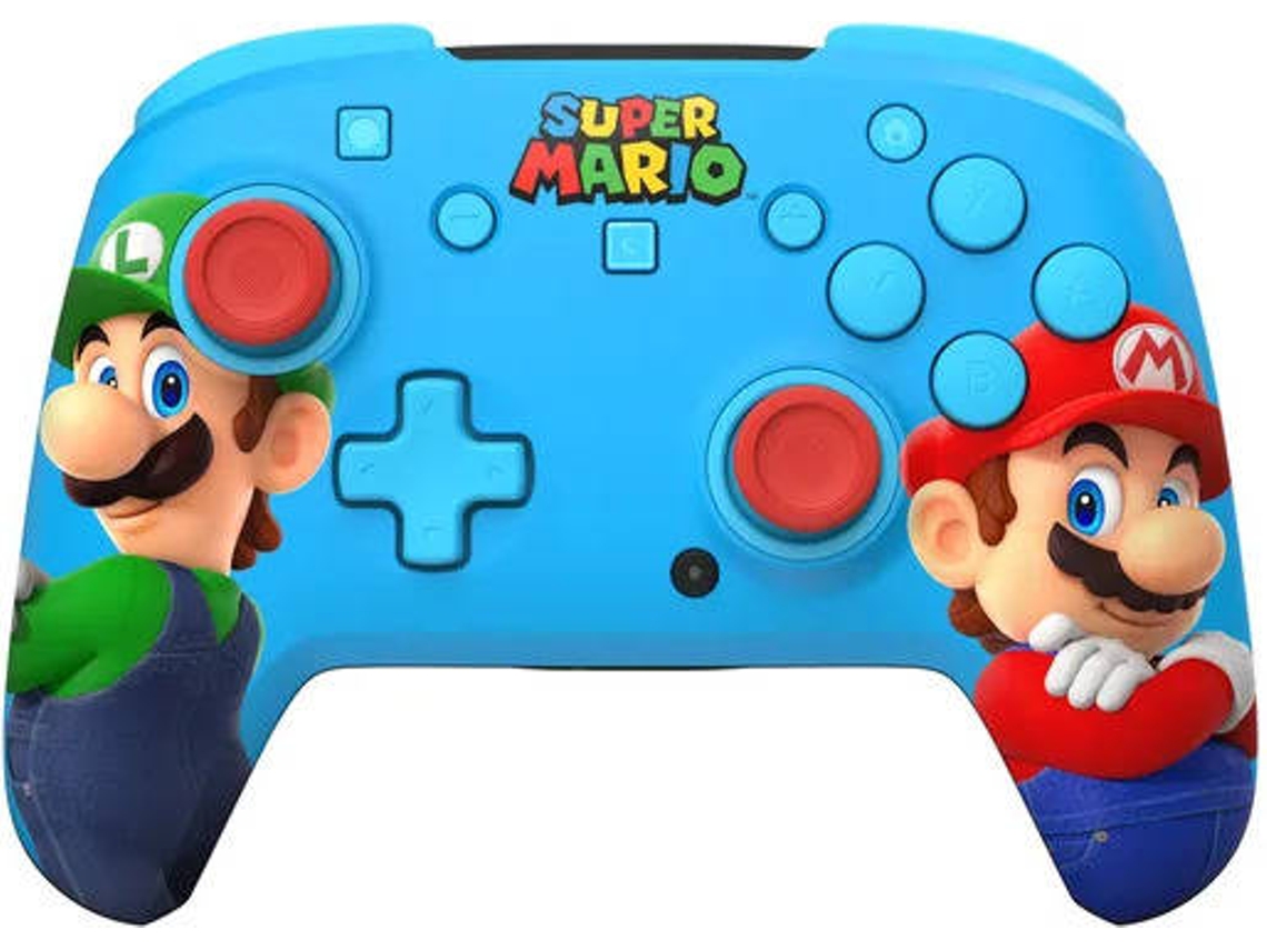Comando TURTLE BEACH Rematch Mario e Luigi para Nintendo Switch 2