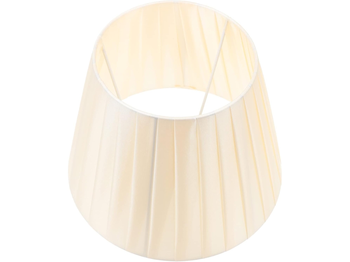Capa de Tecido Bege Grande e Simples para Lâmpadas E27, Proteção para os Olhos e Decoração. SFUSHOS