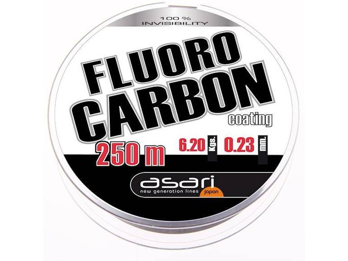 Linha de Pesca de fluorcarbono ASARI Fluorocarbon Coating (0.300 mm - 0,20 mm)