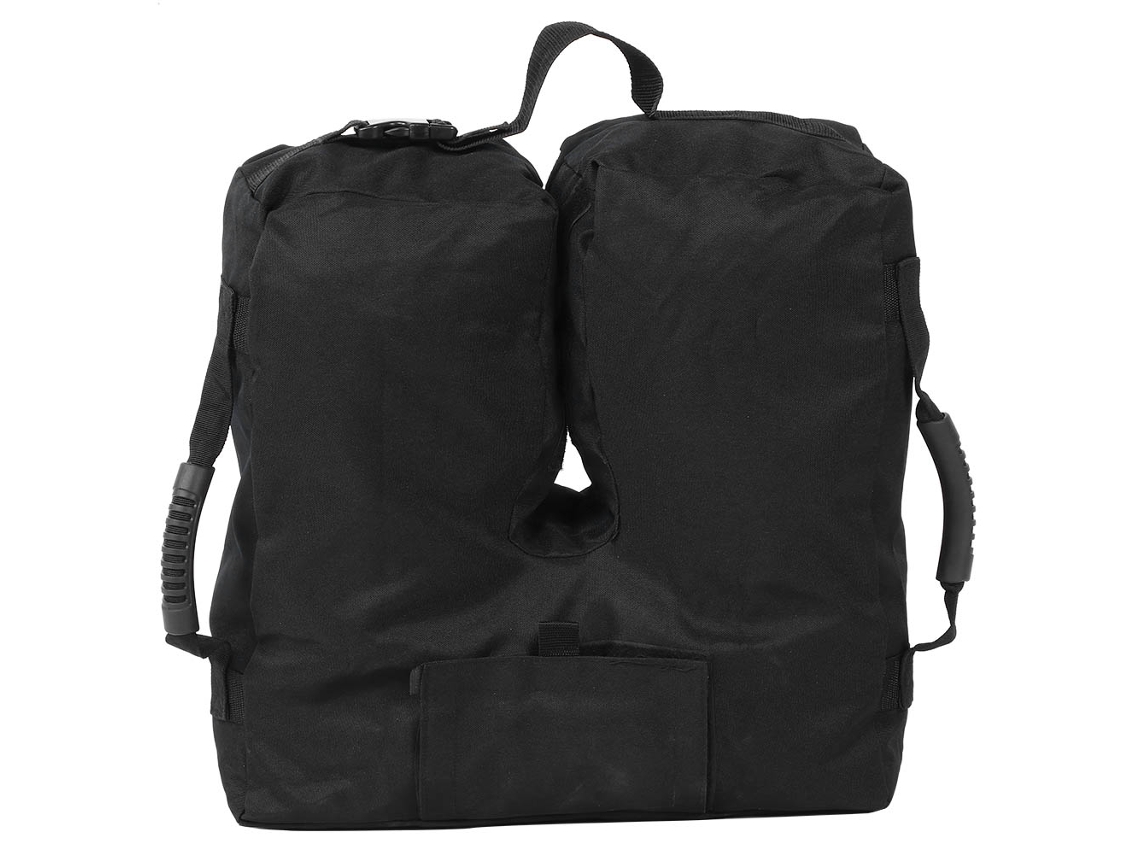 Bolsa de Areia para Fixação de Toldo de Tenda Ao Ar Livre Preto