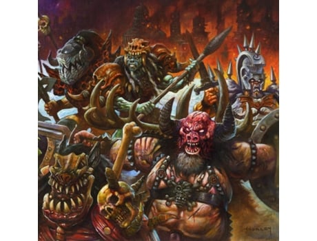 GWAR - The New Dark Ages 2LP VINIL PRETO MARMOREADO