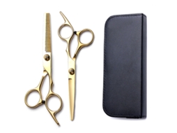 Kit De Tesoura De Corte Cabelo, 3pcs Ferramenta Profissional Para Corte De Cabelo, Para Cabeleireiros E Uso Doméstico Cuich