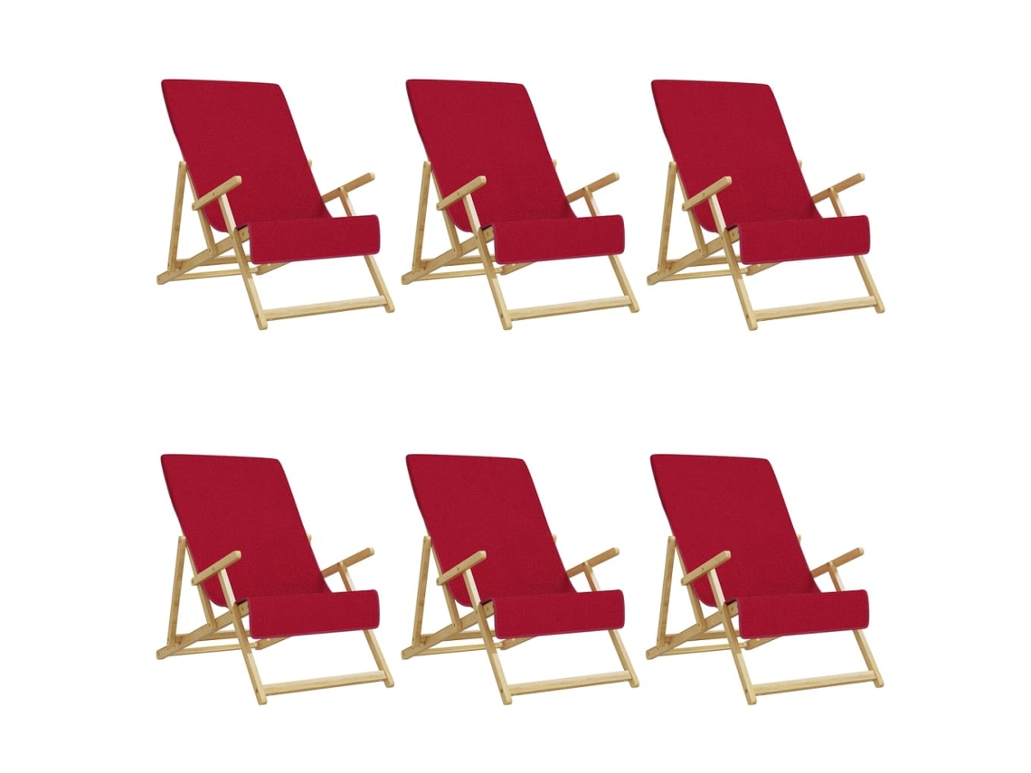 Beach Towel, Beach Towels Vidaxl Vermelho Tecido (60 X 135 Cm)