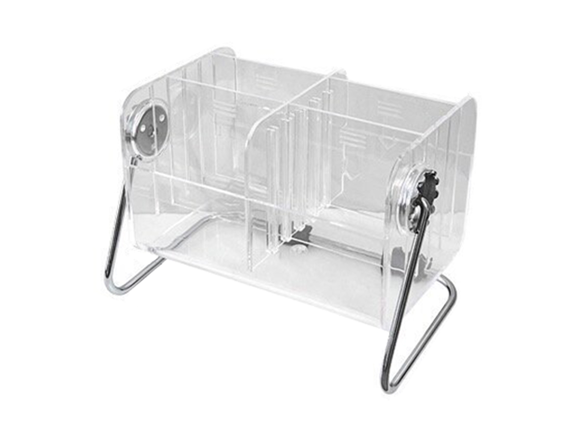Rack de Armazenamento de Cosméticos Transparente