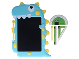 Lousa Digital Lcd Em Formato De Dinossauro Para Crianças, Quadro Eletrônico Rabiscos, Apagável Com Caneta, Tamanho 1, Durável E F Aquaforge