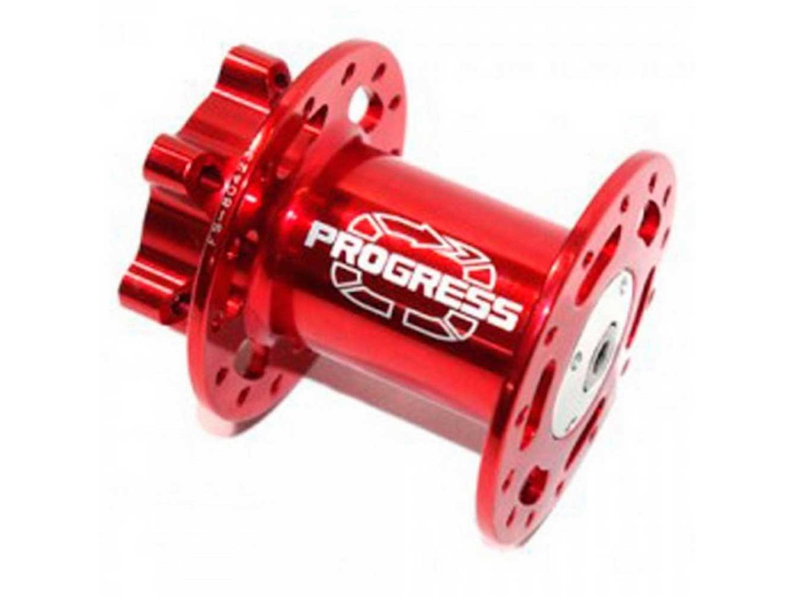 Cubo Dianteiro Mtb Mtb Turbine Disc Vermelho 24H / Leftyprogress