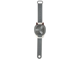 Ventilador Pessoal EIFSON com pulseira, 3 velocidades, recarregável cinza EIFSON