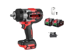 Chave De Impacto, 2800n.m Torque Máximo, Motor Sem Escovas, Jogo De 2 Baterias A