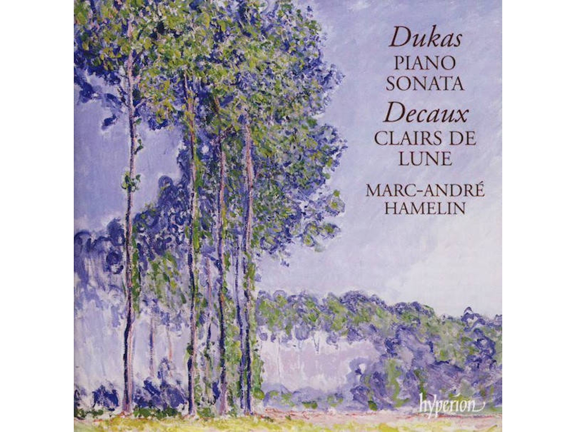 CD Dukas / Decaux, Marc-André Hamelin - Piano Sonata & Other Works (1CDs)