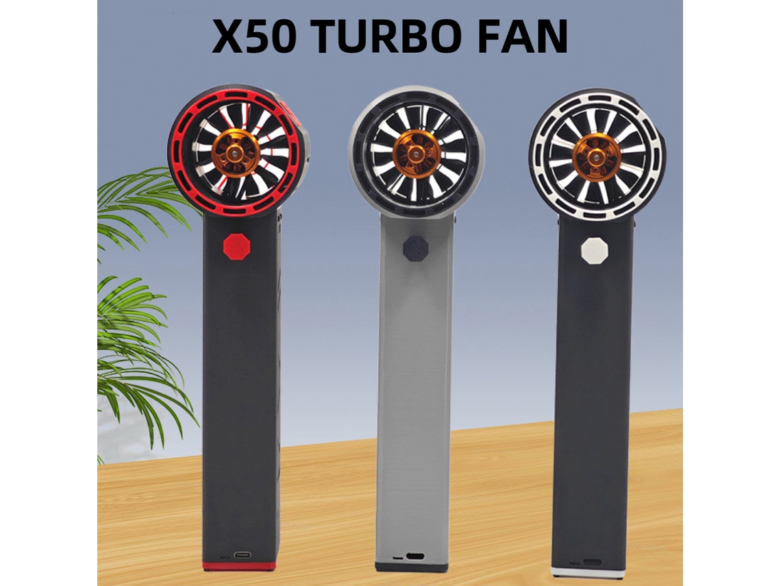 Ventilador X50 de Alta Potência para Limpeza de Teclado