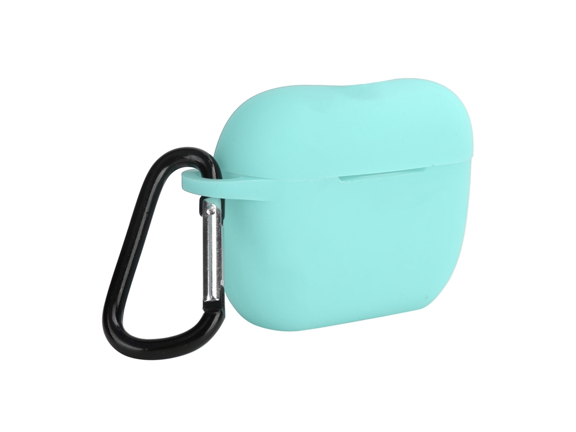 Aetheria capa Protetora de Silicone para Carregamento do Fone de Ouvido Bluetooth Ios Earbuds Pro/iii Verde Menta