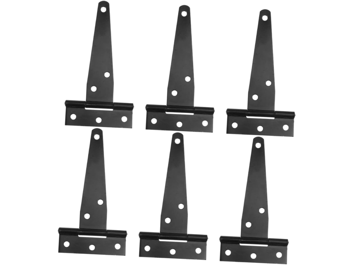 Conjunto De 6 Dobradiças Reforçadas Para Portas E Armários, Ideais
