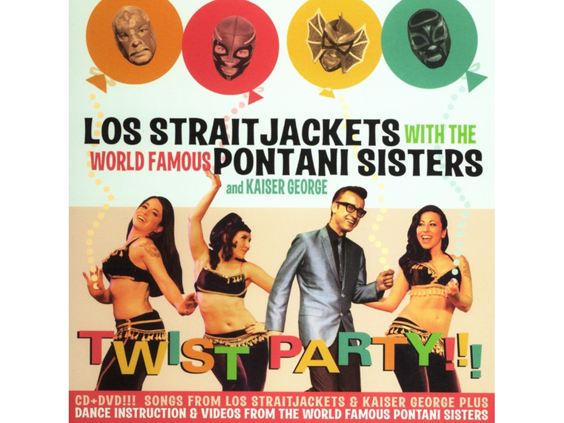 CD Los Straitjackets With - The World Famous Pontani Sisters And