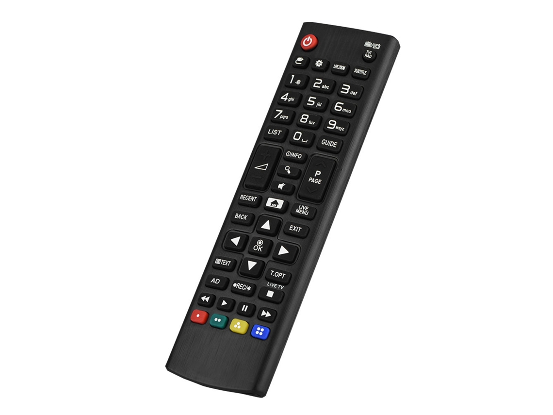 Mando a distância de substituição ABS para TV LCD AKB7915324 com alcance de até 8 m S/MARCA