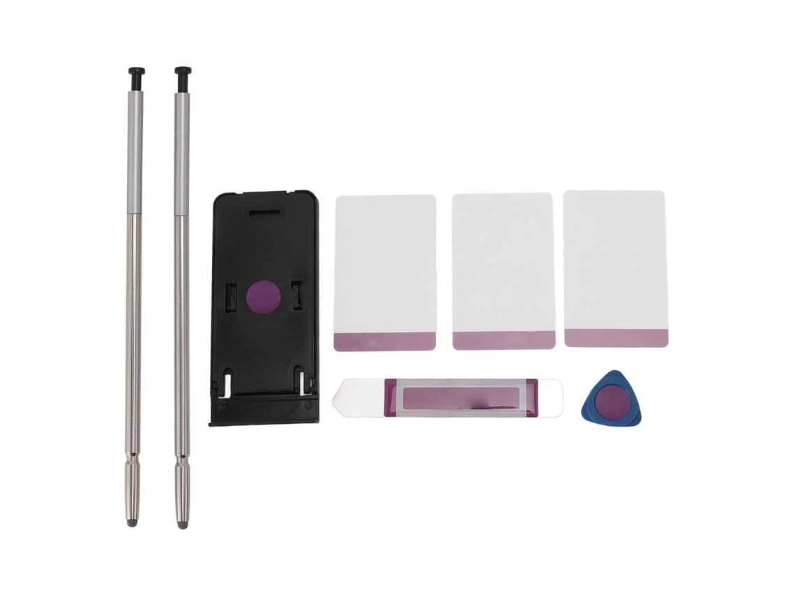 Mali 2pcs Caneta Estilo para Moto G Stylus 2023 5g 6.6polegadas Metal Alta Precisão Sensibilidade Preta