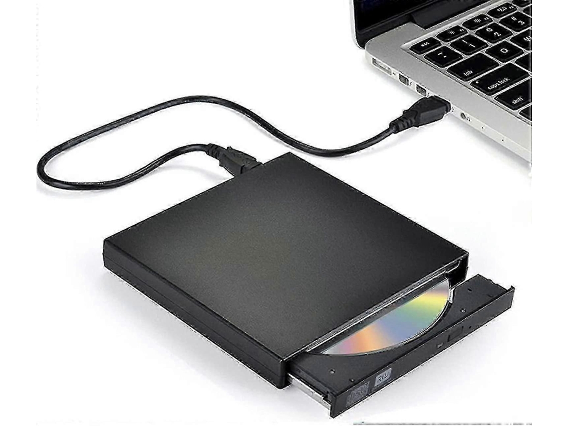 Drive Dvd Externo Com Gravador De Cd (combo), Interface Usb