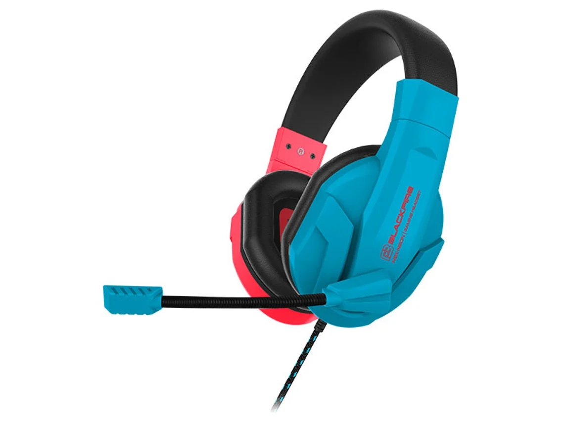Auscultadores Gaming com fio BLACKFIRE Nsx-Neon (Nintendo Switch)