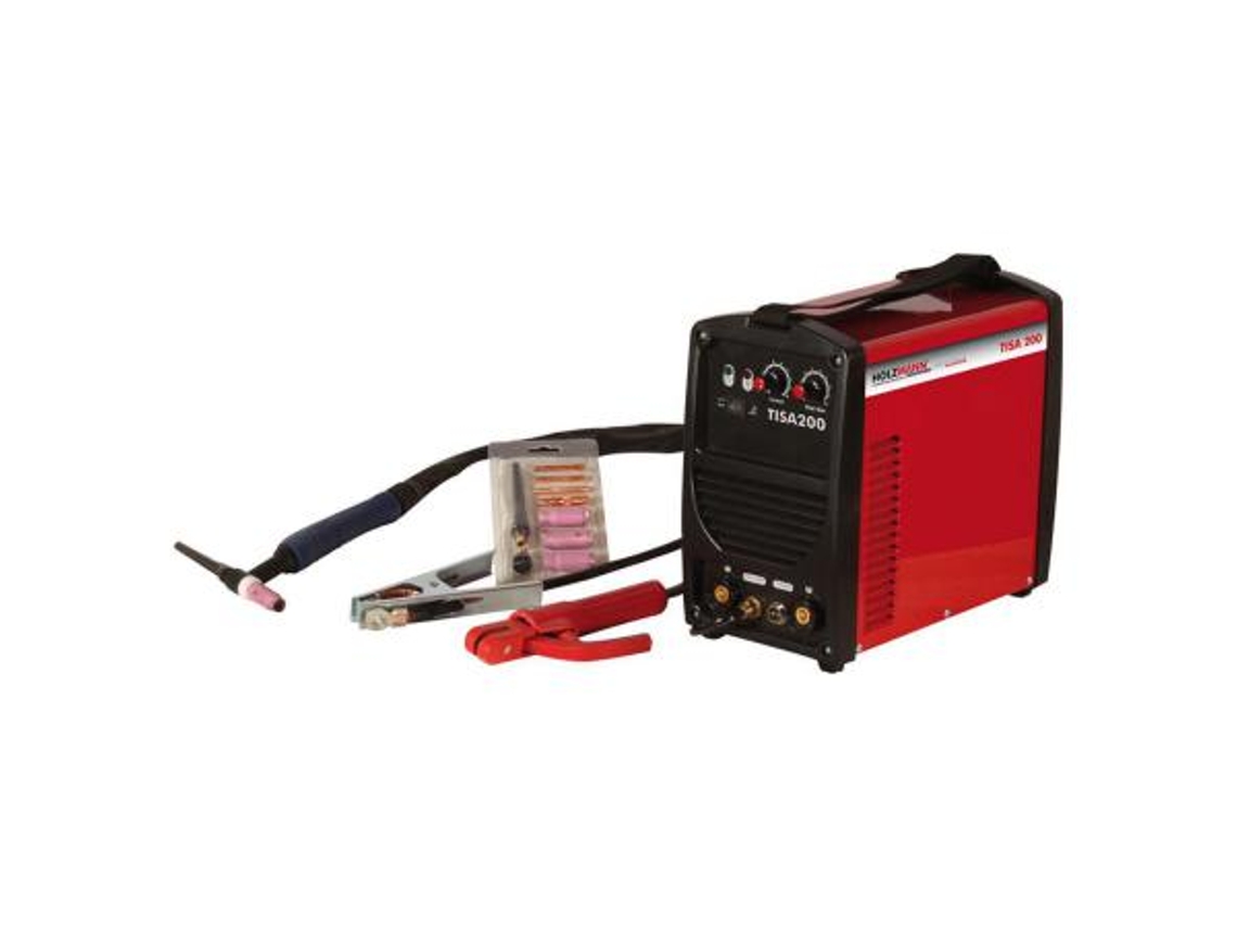 Equipamento de soldagem inversora HOLZMANN Tisa200 Wig/Tig