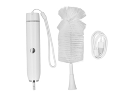 Conjunto de Escovas Elétricas Portáteis LAXISCREED com Usb, À Prova de Água Ip65, para Garrafas e Copos