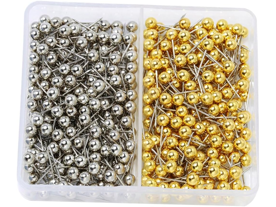 Tachinhas Redondas De Plástico E Metal 4mm Para Mapas, 400 Unidades, Reutilizáveis E Fáceis De Usar Para Projetos