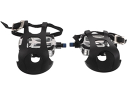 Conjunto de 2 pedais para bicicleta ergométrica com plataforma.