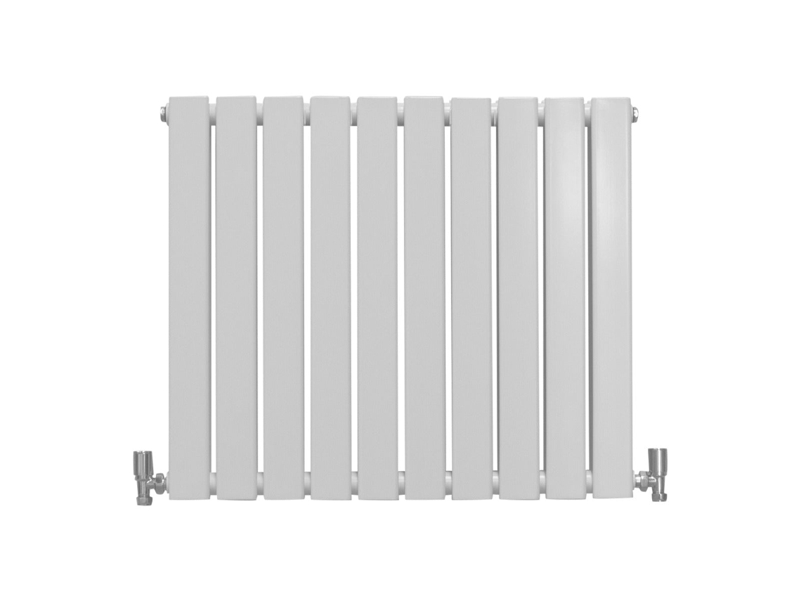 Radiadores De Tela Plana De Design 600x700mm Branco Brilhante