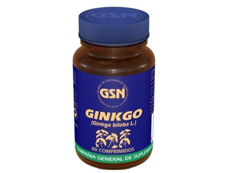 GSN Ginkgo Biloba Comprimidos 80