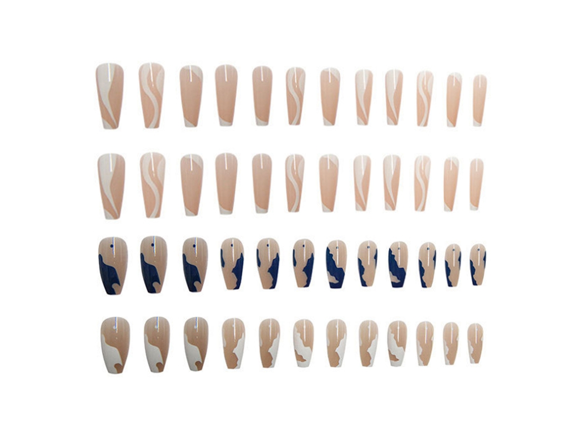 Dois Conjuntos de Adesivos de Unhas com Múltiplos Estilos Ferramentas para Unhas Decorativas Como Brinde NEVEANCE