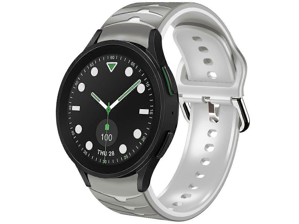 Pulseira De Relógio De Silicone Com Textura Curva