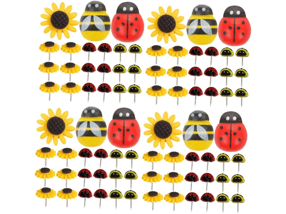 Jojofuny Tachinhas De Resina Decorativas Para Artesanato, Fixação