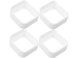 Conjunto de 4 Peças de Capas Protetoras de Silicone Impermeáveis e Duráveis para Câmeras Externas. SFUSHOS