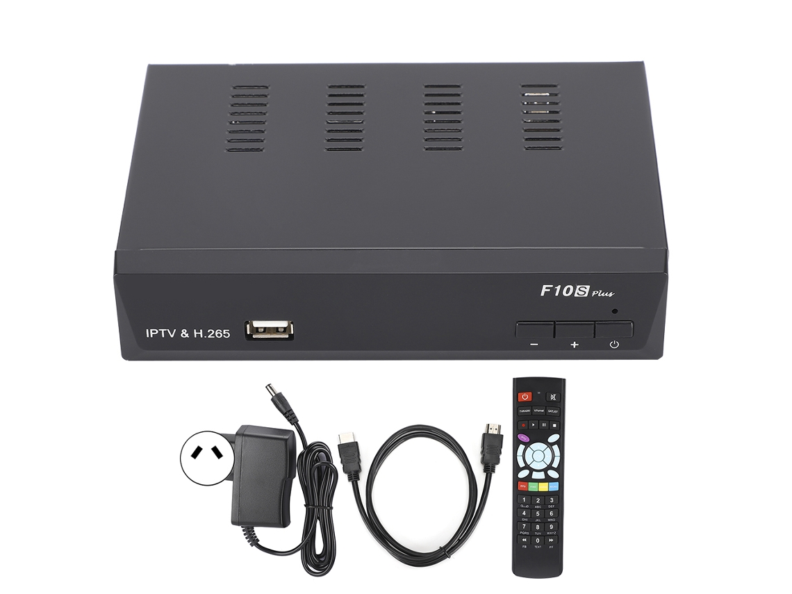 Receptor De Tv Com Iptv H.265, Dvb S2 E Bisskey