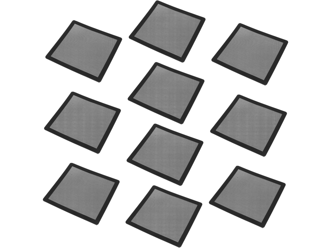 Conjunto De 10 Peças De Capas De Filtro De Pvc Flexíveis E Duráveis Para Ventiladores De Pc, Proteção Gokoco