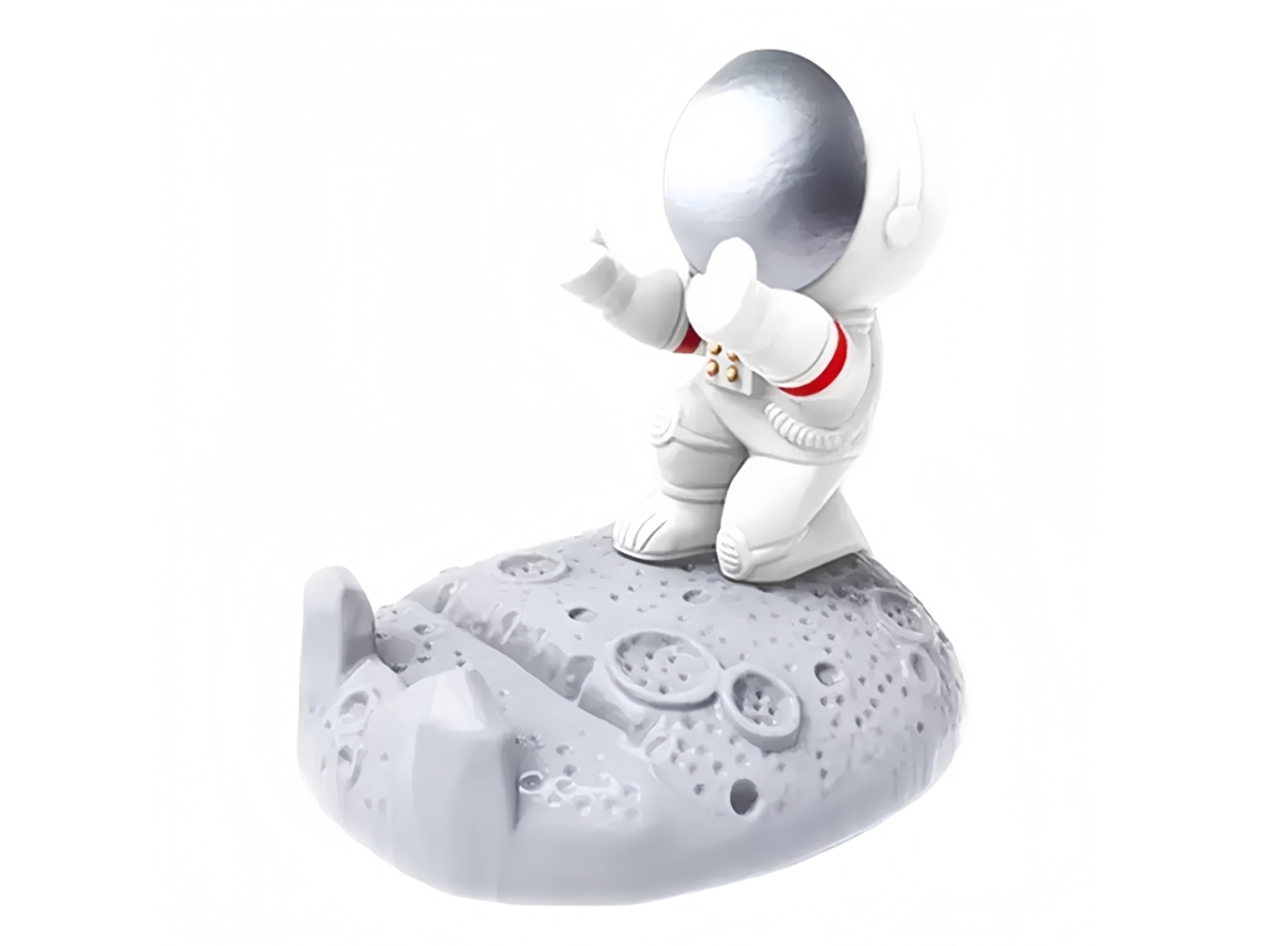 Suporte De Telefone Móvel Astronauta, Decoração De Mesa De Equipamento Astronauta