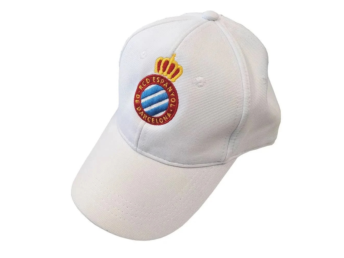 Boné Rcde Espanyol Branco Adulto 87957