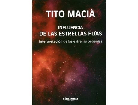 Livro Influencia De Las Estrellas Fijas de Tito Macià (Espanhol)