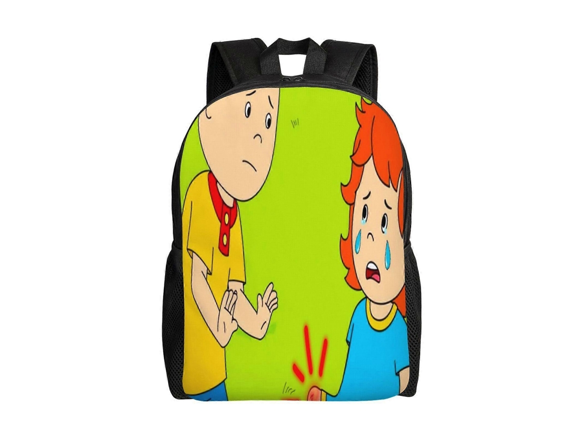 Mochila De Estudante Caillou G20, Leve E Durável, À Prova Dágua E Com Alça De Ombro Ajustável Olysi Shop (n20)
