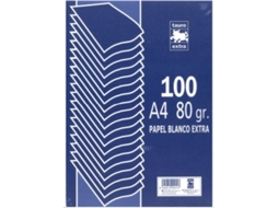 Livro Paquete A4 100 Hojas 80 G.liso Tauro Extra De Desconocido (espanhol)