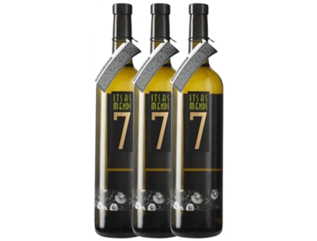 Vinho ITSASMENDI Itsasmendi Txakoli Nº 7 Hondarribi Zerratia Bizkaiko Txakolina (0.75 L - 3 unidades)